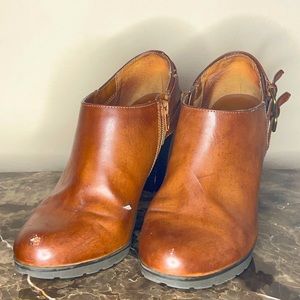 White Mountain Seatbelt Ankle Boots